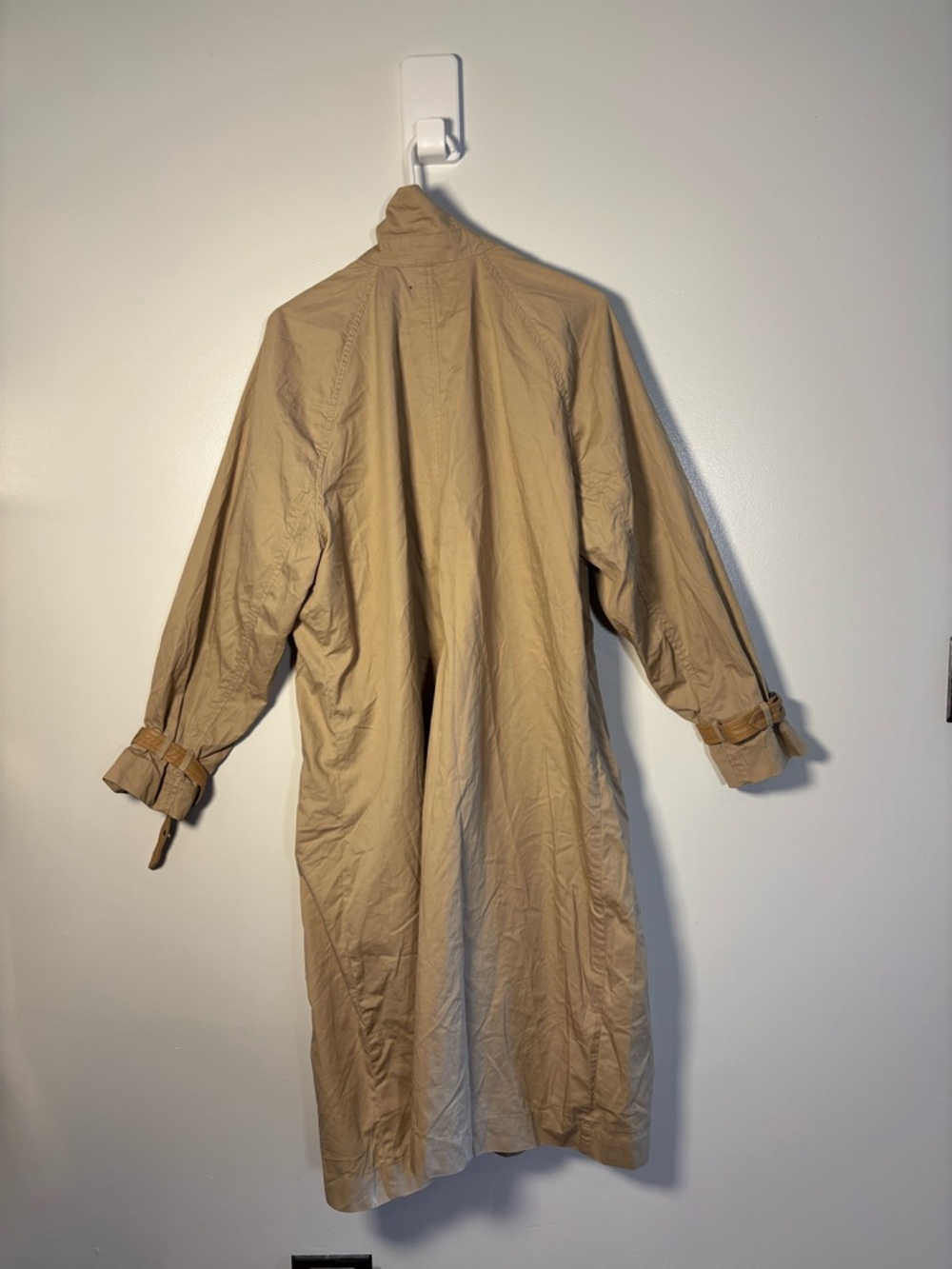 Ralph Lauren Tan Beige Trench Coat - Women's maxi Trench New W/O tags! - Picture 11 of 12